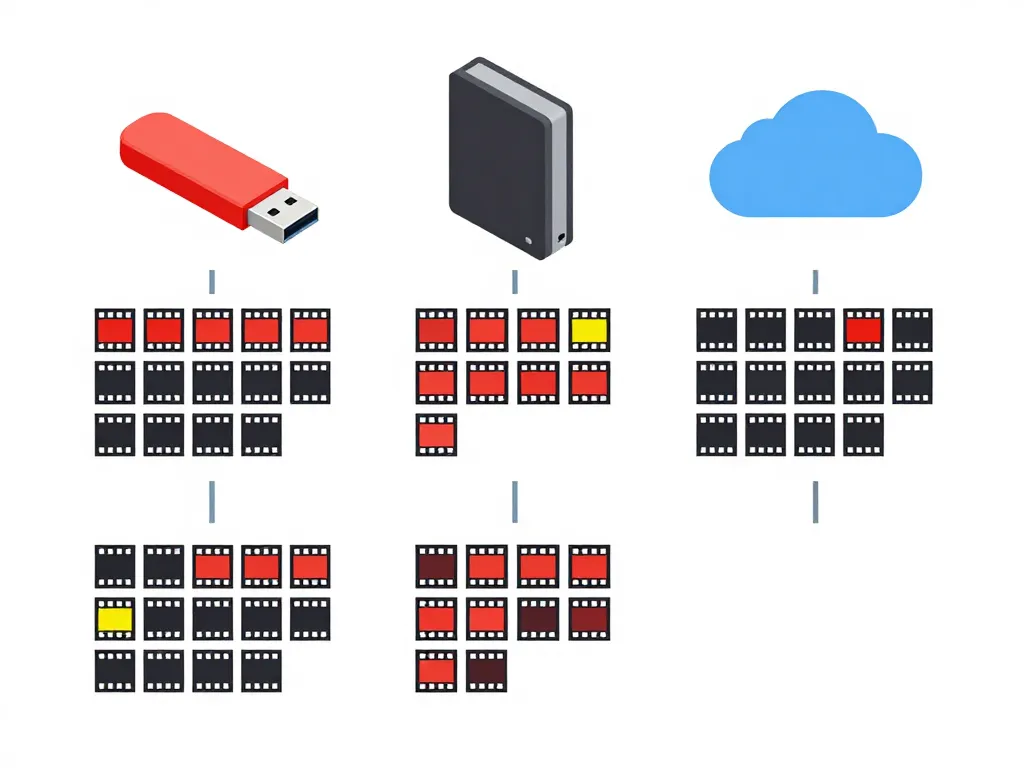 combien de go pour un film de 2h nombre de films sur stockage
