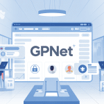 illustration gpnet interface sécurisée