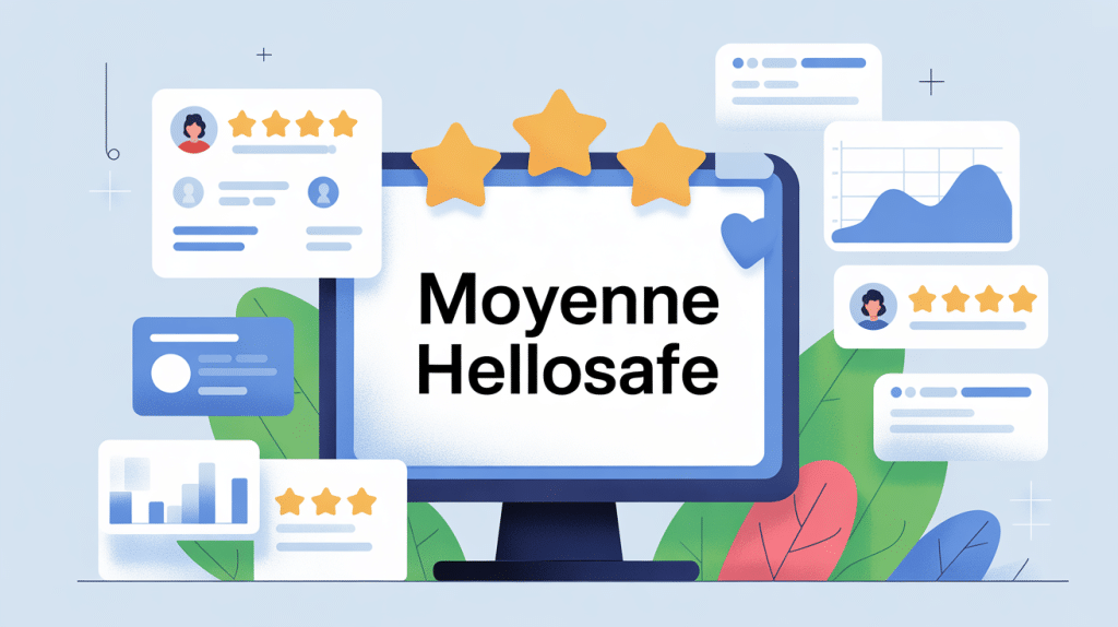 illustration conceptuelle hellosafe moyenne avis et comparaison