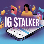 illustration ig stalker dangers Instagram