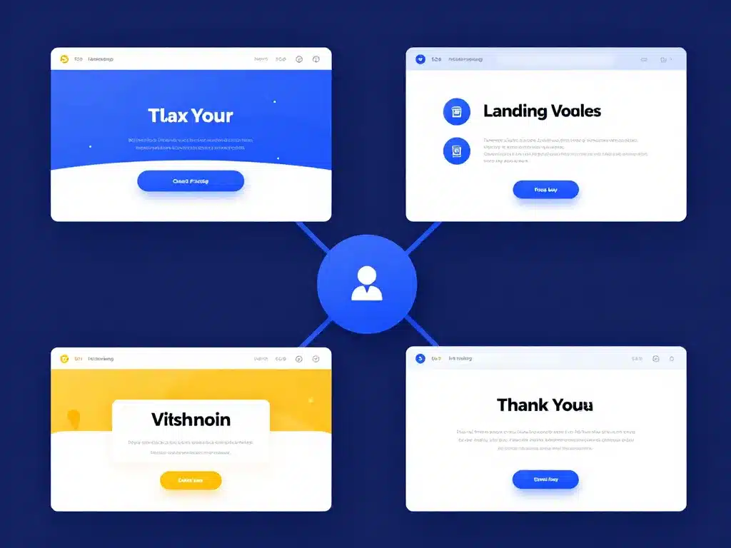 landing page c'est quoi types principales objectifs
