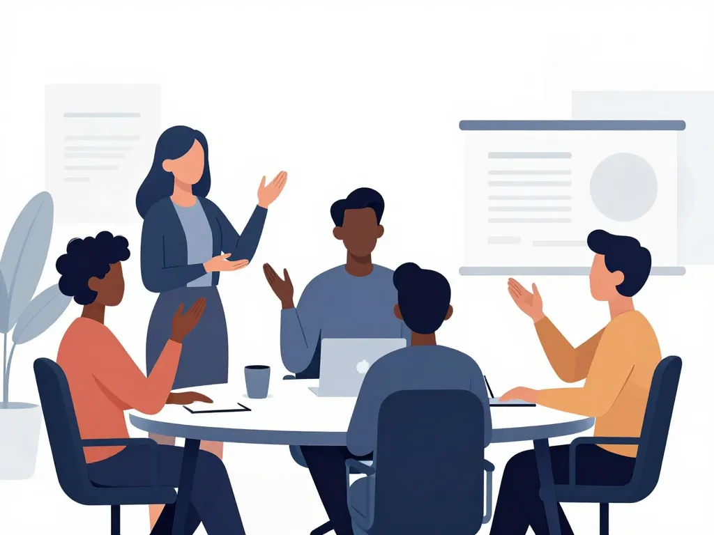 scène application p/e/a/r étapes en réunion