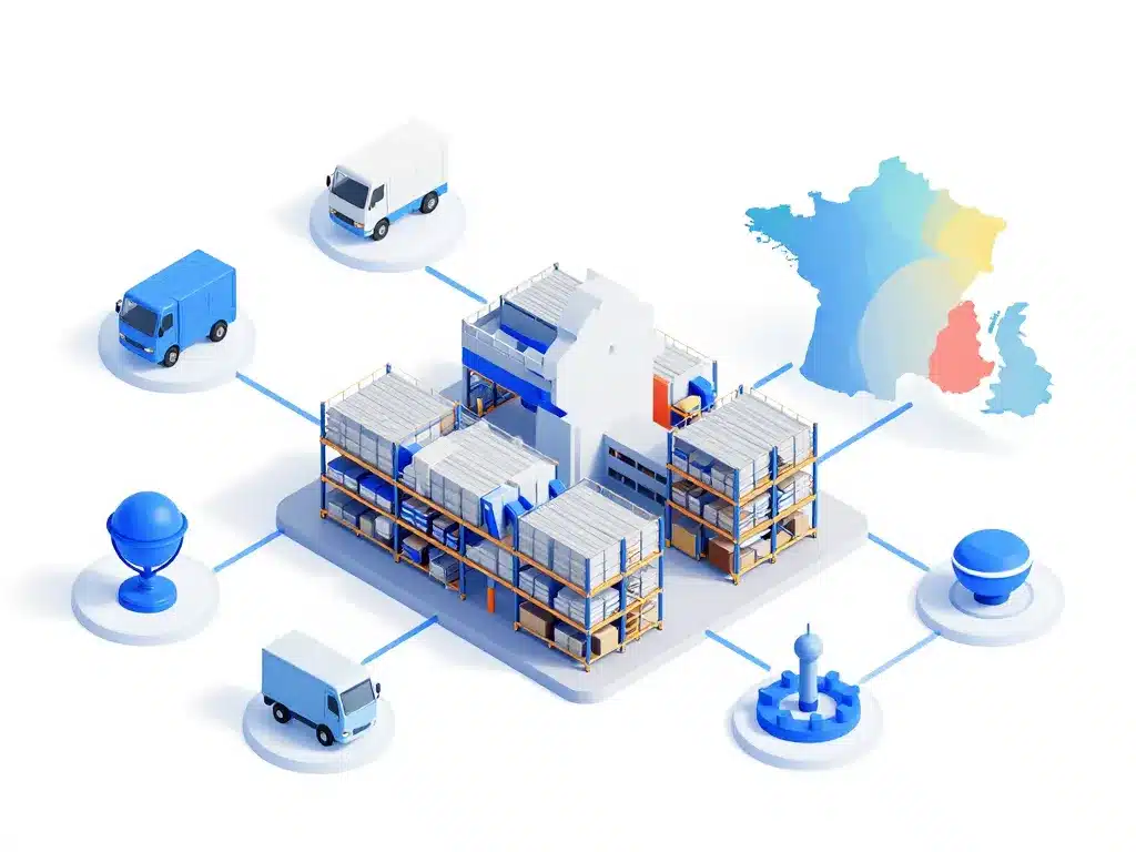 site logistique hub harnes diagramme territoire économie