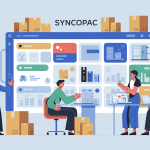 illustration syncopac gestion packaging équipe multidisciplinaire