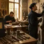metier en r ramoneur relieur atelier