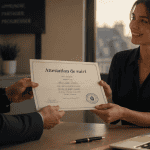 attestation suivi de formation remise stagiaire