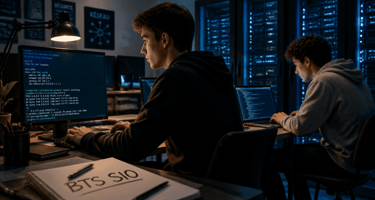 bts sio débouché étudiants en informatique