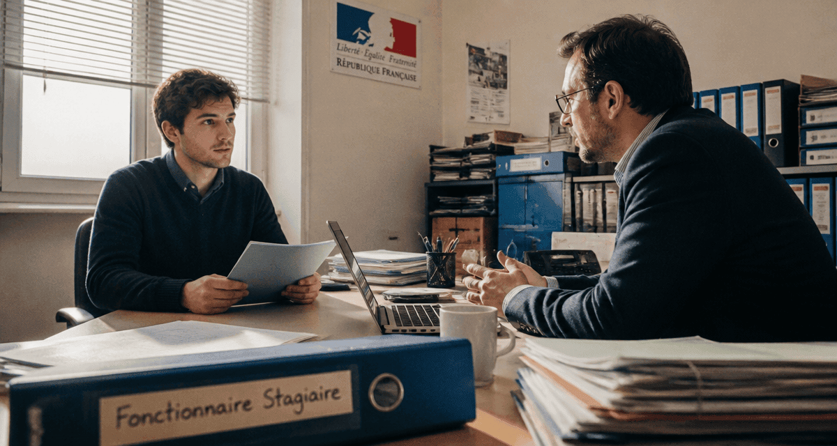 fonction publique stagiaire en entretien