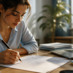 lettre de motivation bts gestion de la pme main écrivant