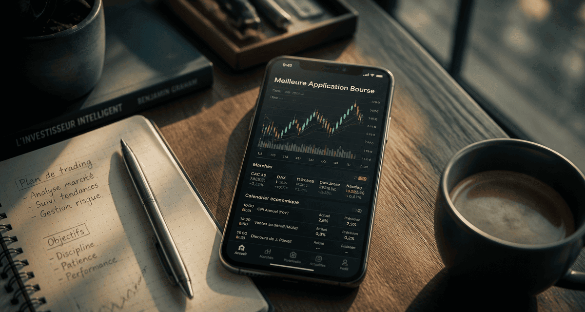 meilleur application bourse smartphone