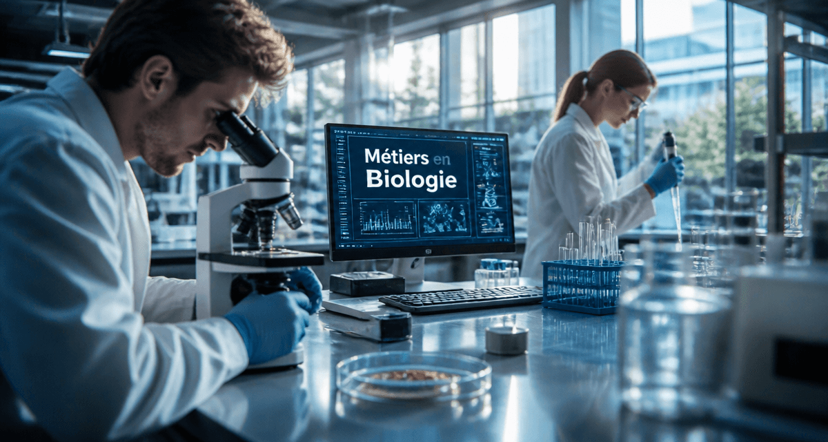 Métier en biologie chercheur et technicien