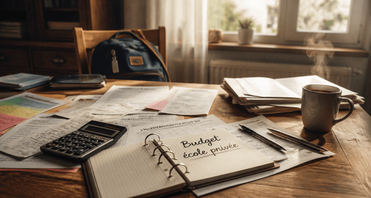 prix ecole privé calcul budget famille