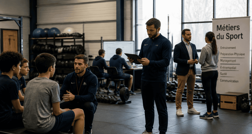 métiers dans le sport salle polyvalente