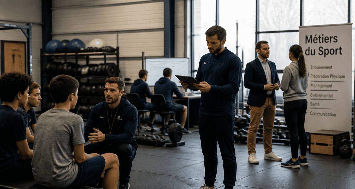 métiers dans le sport salle polyvalente
