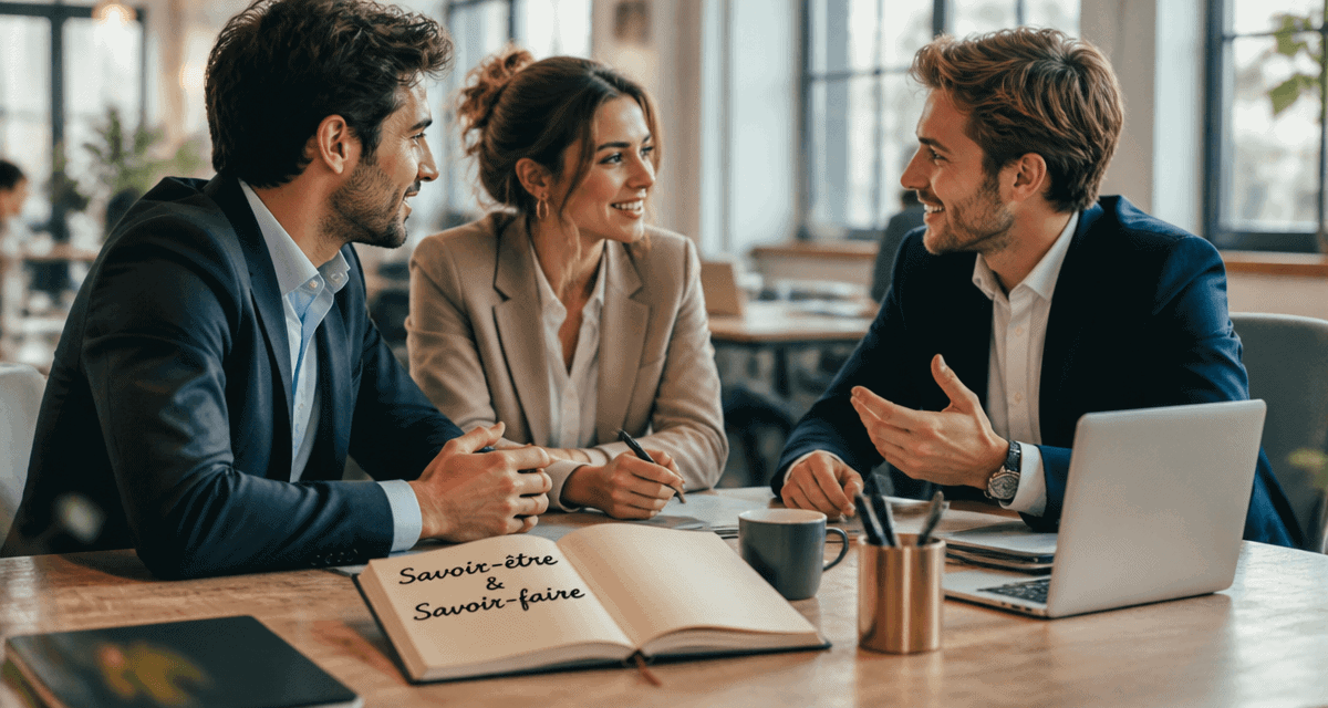 savoir etre et savoir faire discussion professionnels
