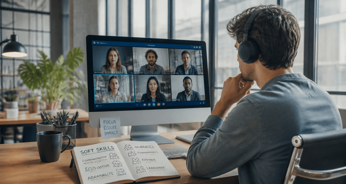 service client emploi jeune professionnel visioconférence