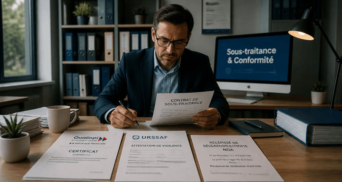 Sous traitance organisme de formation conformité CPF