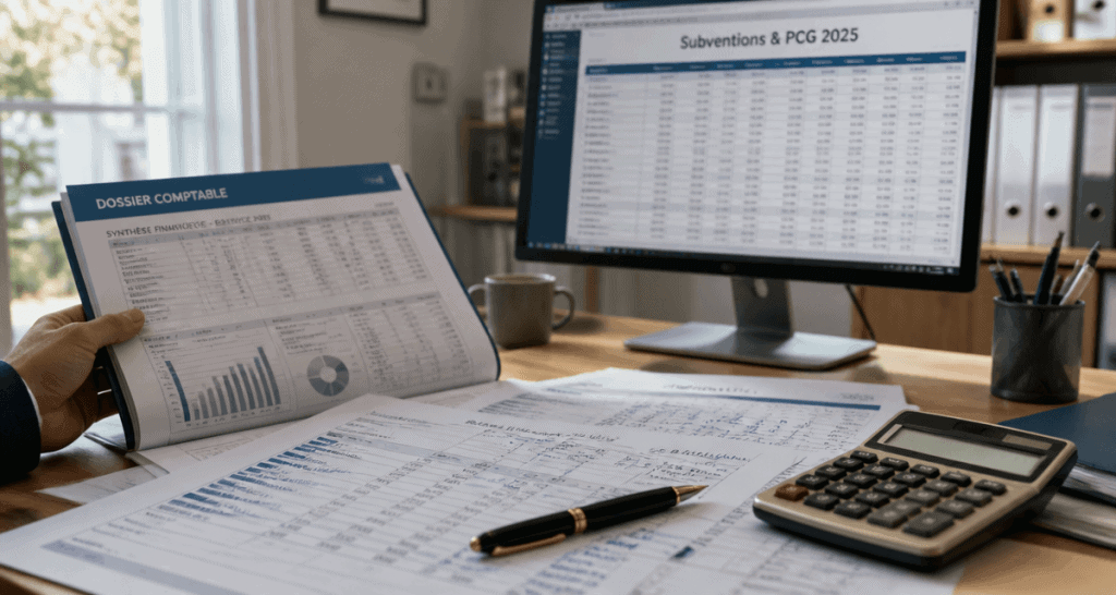 subvention comptabilisation dossier PCG 2025