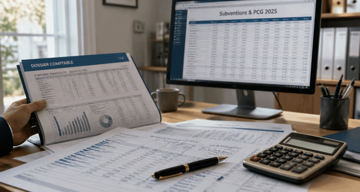 subvention comptabilisation dossier PCG 2025