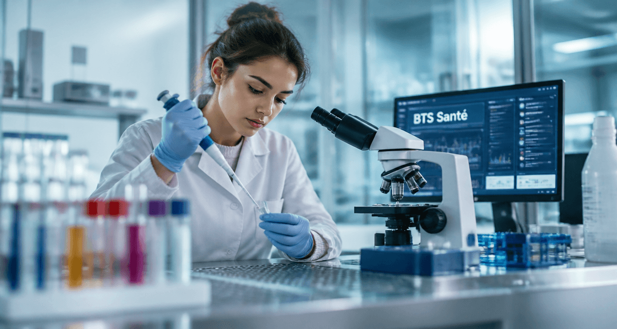 bts dans la santé technicienne laboratoire