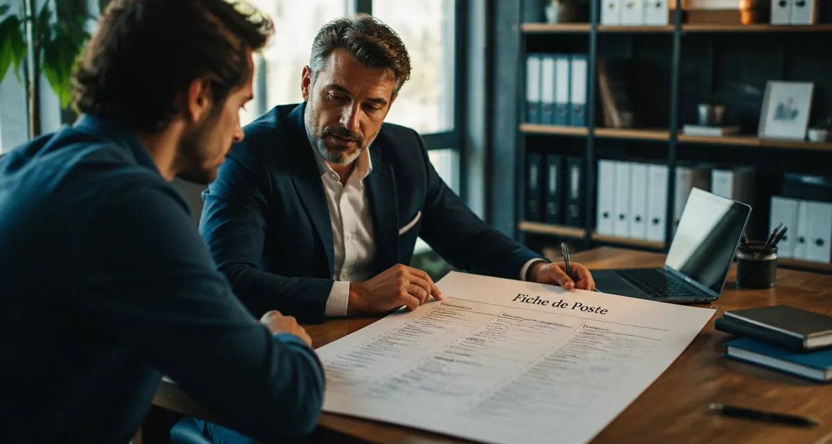 comment faire une fiche de poste manager collaborateur