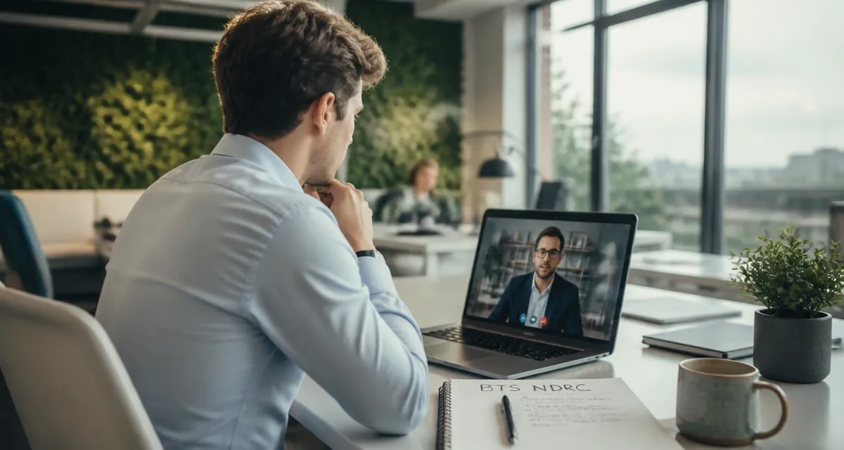 débouchés bts ndrc jeune professionnel visioconférence