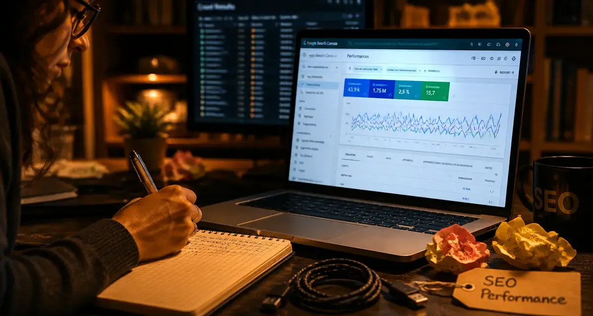 Emploi SEO en agence : analyste SEO et performance Search Console