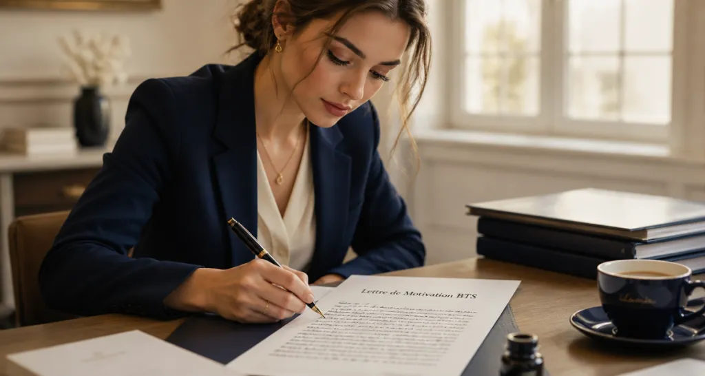 lettre de motivation pour bts en alternance écrite à la main