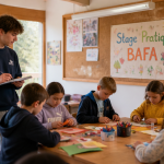 Stage pratique BAFA animateur observe enfants