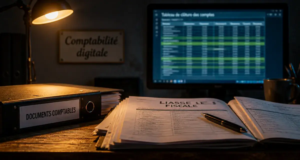 Studi formation comptable : documents comptables et clôture des comptes sur écran