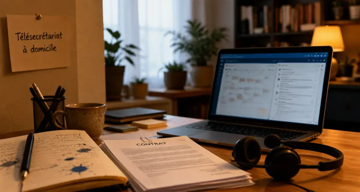 Télésecrétaire à domicile : offre emploi fiable