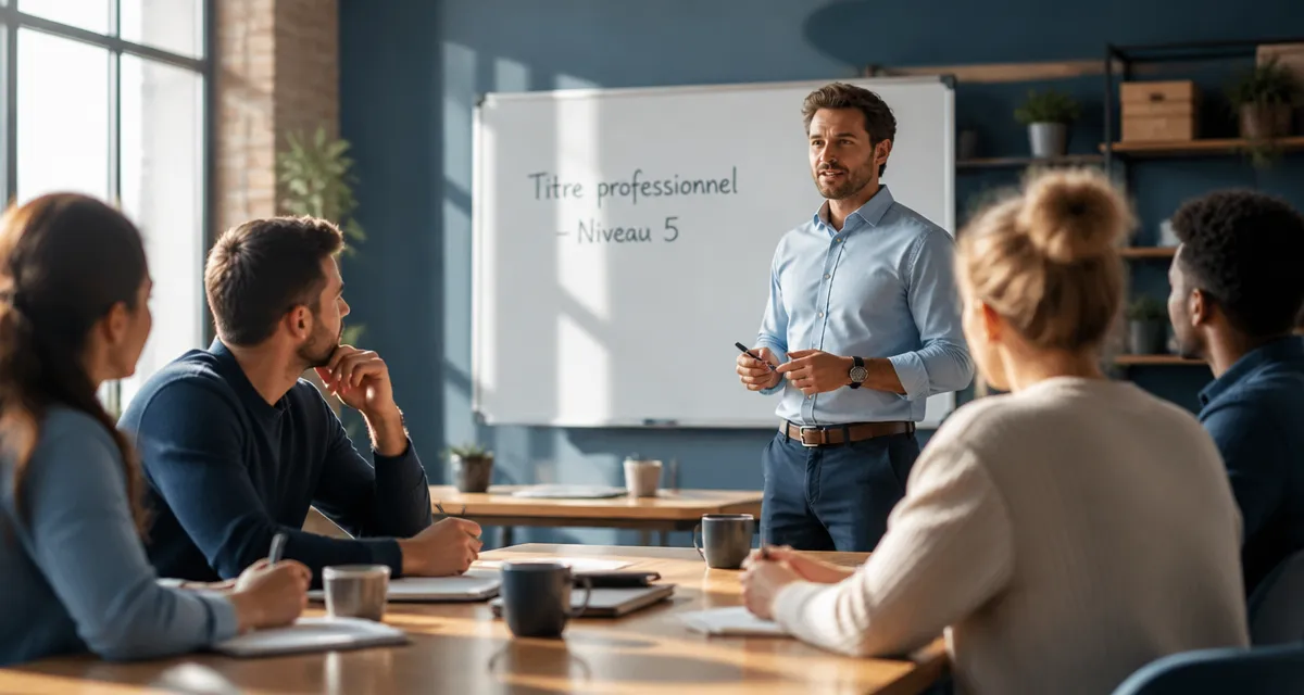 formation titre pro niveau 5 en salle