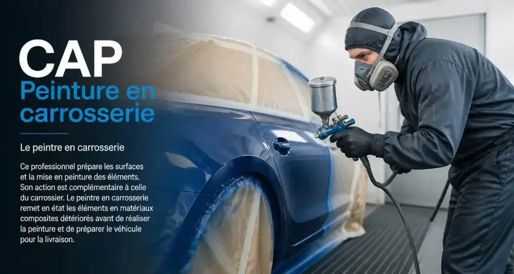CAP Peinture en carrosserie
