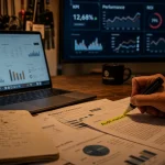 Audit marketing digital : bureau, analytics et KPI