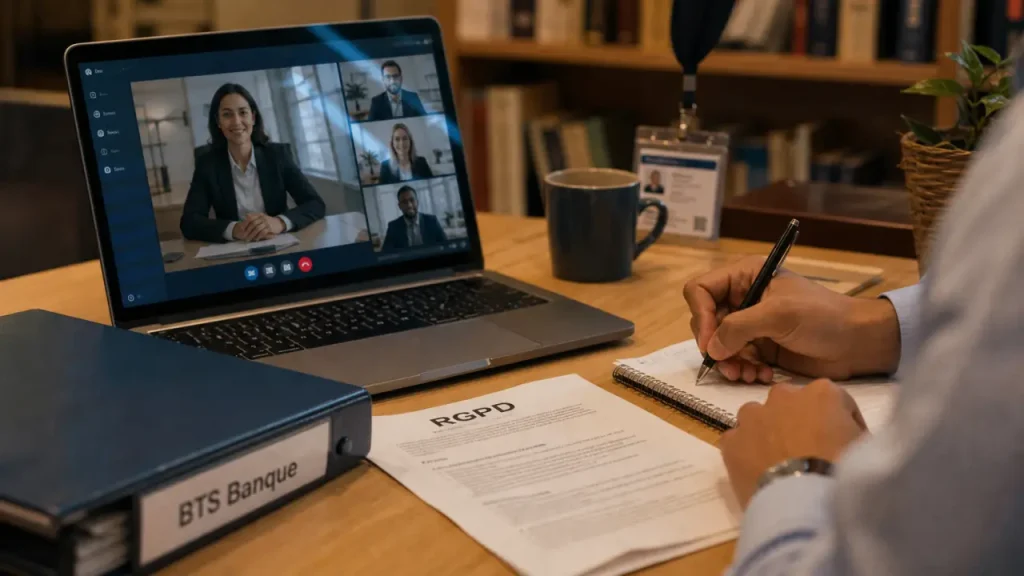 BTS banque à distance : visioconférence bancaire et conseil en téléformation