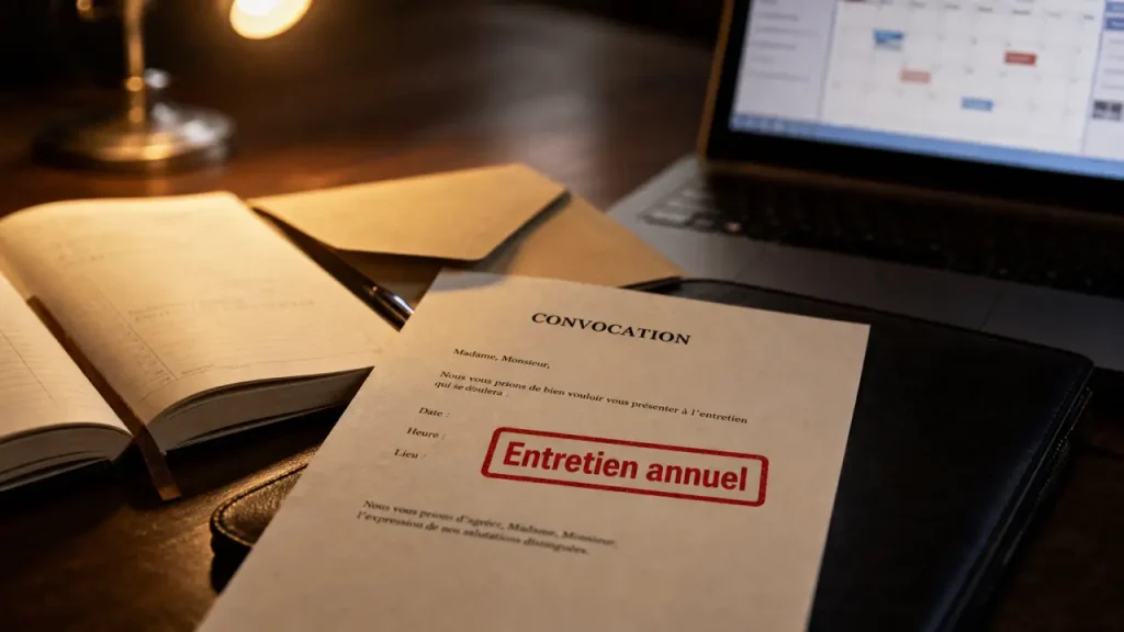 Convocation à l’entretien annuel : les mentions à vérifier avant d’envoyer le rendez-vous