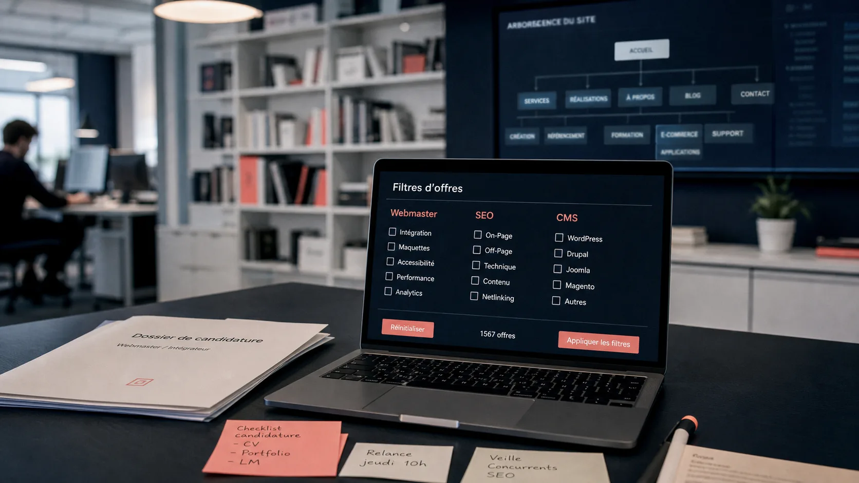 Emploi webmaster : offres CDI CDD collectivité