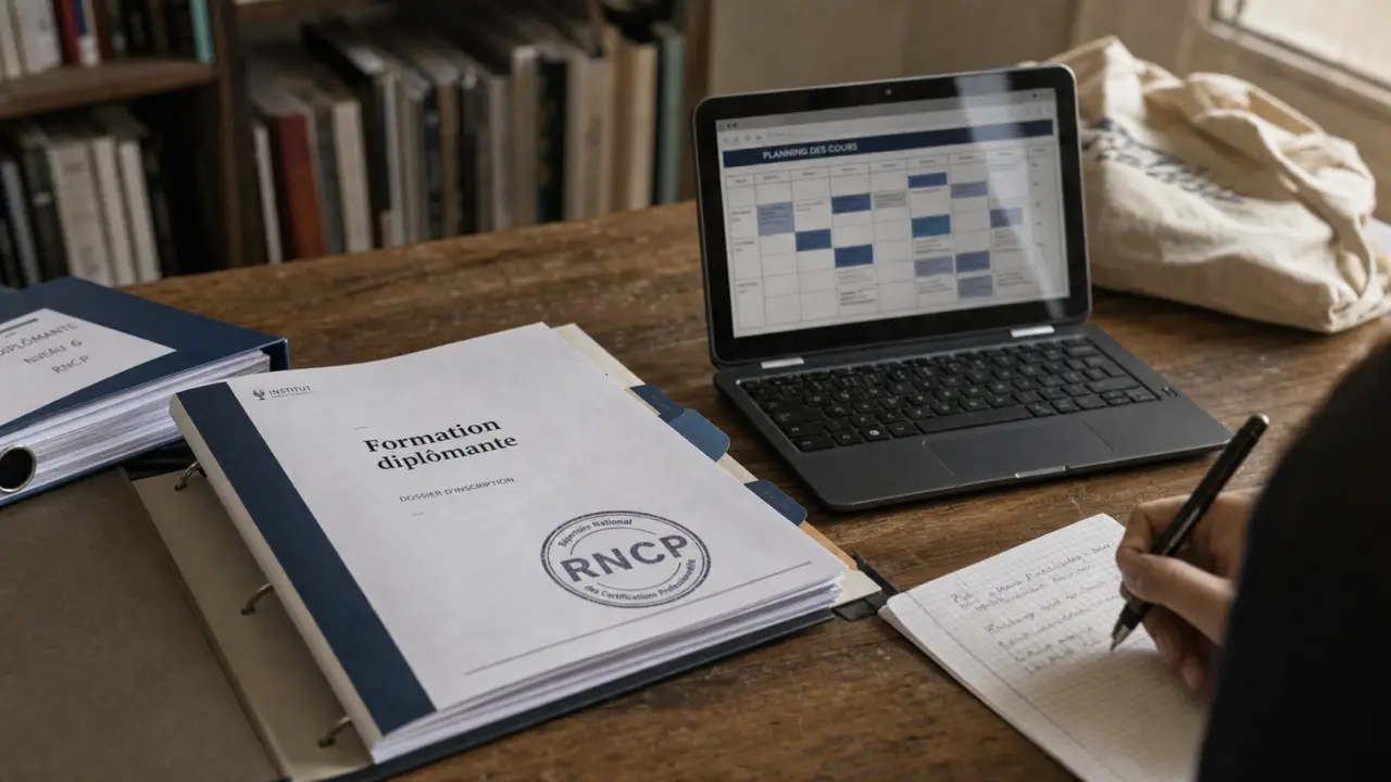 Photo formation diplomante : dossier RNCP, financement et erreurs avant inscription