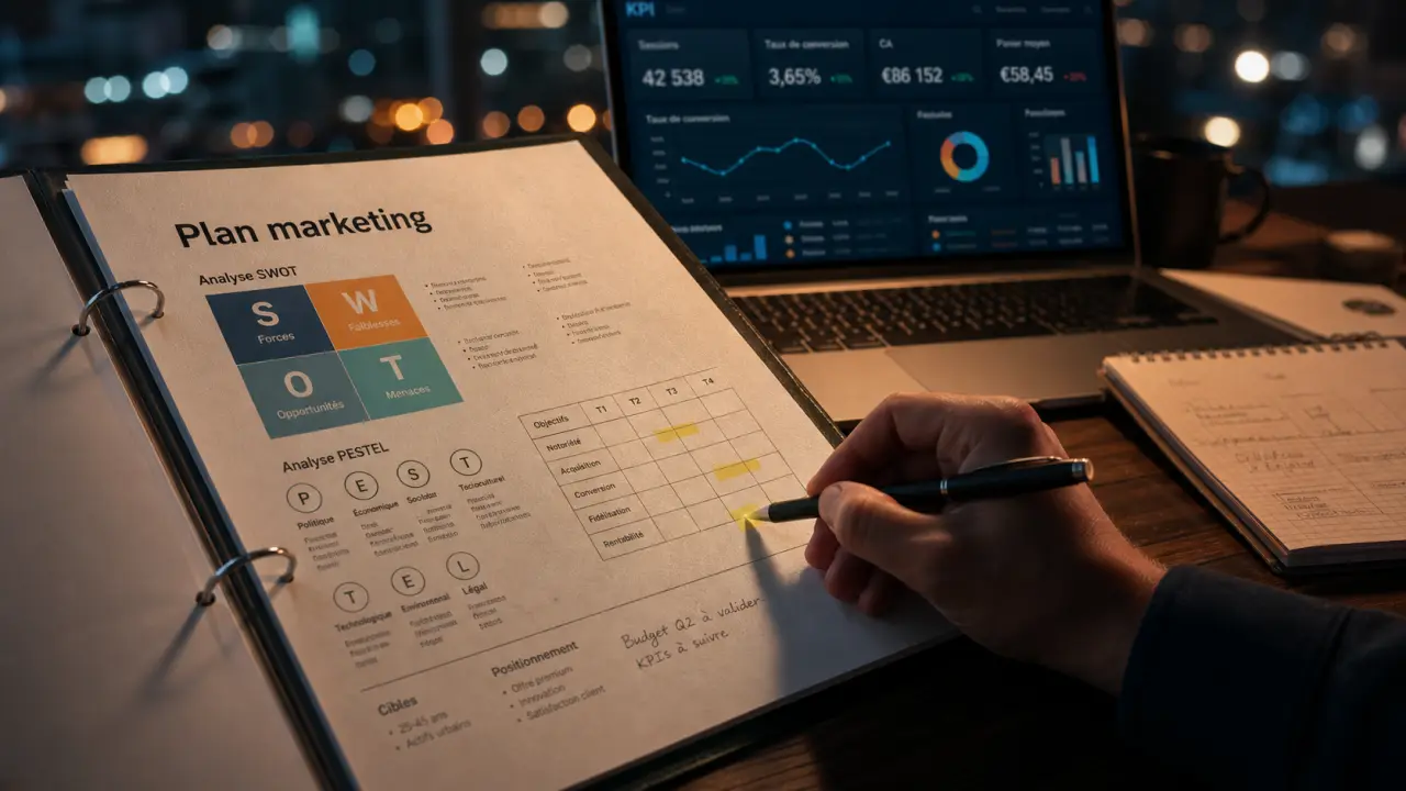Formation plan marketing : plan d’action en 2 jours, diagnostic et KPI