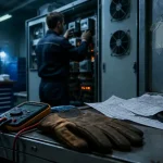Métier bac pro qui gagne bien en industrie : maintenance électrique en atelier