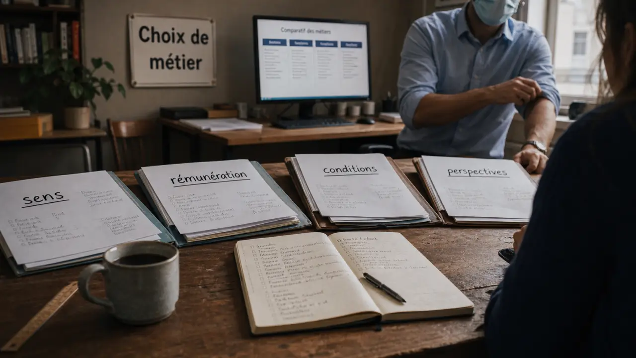 Metiers interessant : bureau, critères et choix de métier