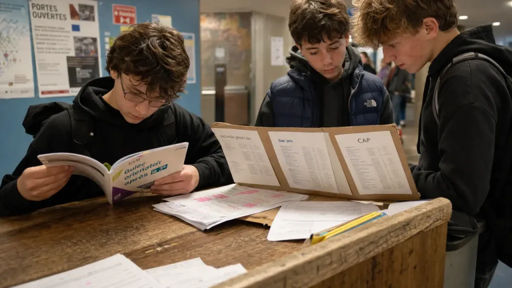 Que faire apres la 3eme : seconde, CAP, bac pro ou apprentissage