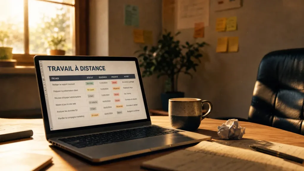 Travail a distance : métiers compatibles et plateformes fiables, bureau à distance.