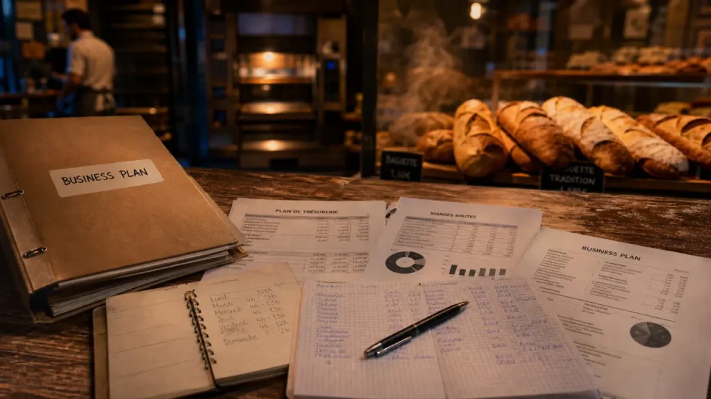 Banque et rentabilité sur 3 ans : ce que doit prouver un business plan de boulangerie