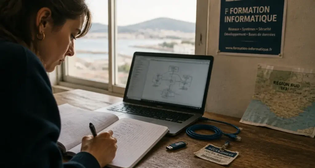 Formation informatique dans le Var : choisir son cursus entre ingénierie, alternance et reconversion