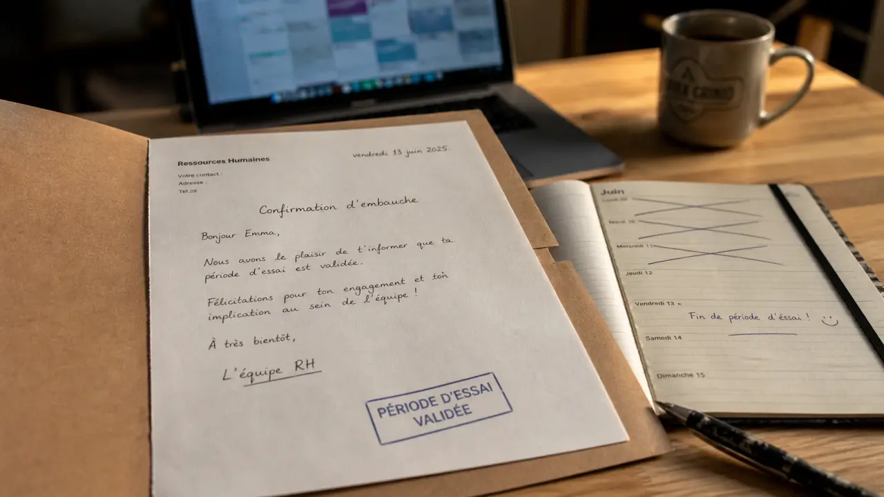 validation periode d'essai cdi avec tampon RH
