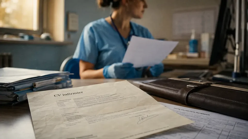 CV infirmier : un titre précis, des expériences concrètes et une mise en page lisible
