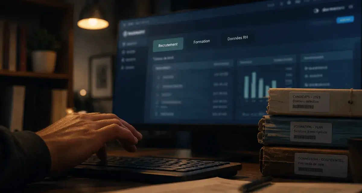 Digital ressources humaines : interface SIRH et processus RH numérisés