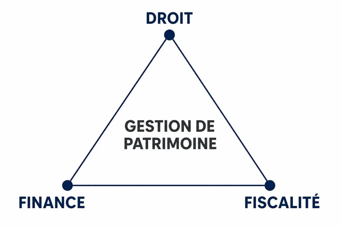 Les trois piliers d'un master en gestion du patrimoine : droit, finance et fiscalité
