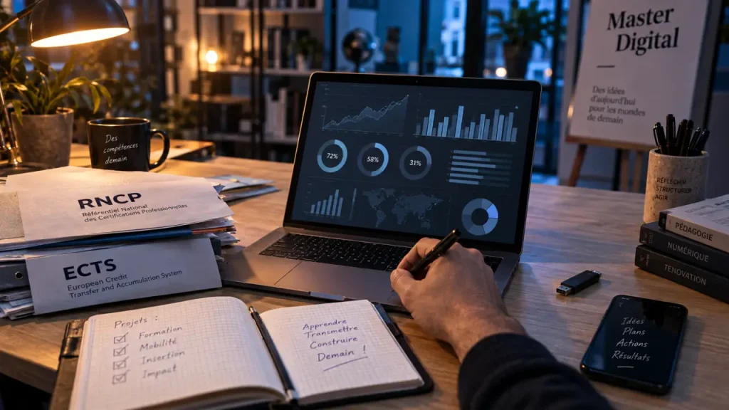 Un master en digital marketing se choisit selon le métier visé, le format et la reconnaissance du diplôme